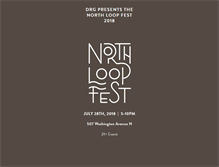Tablet Screenshot of northloopfest.com